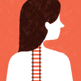 Diari Jornada Corredor mediterrani woman train illustration paulape 