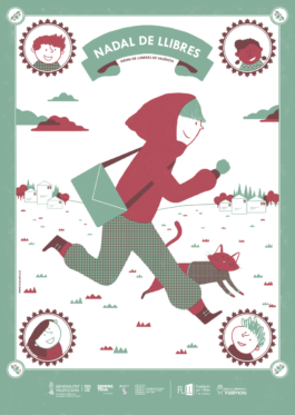 Nadal llibres books christmas cat kid illustration paulape 